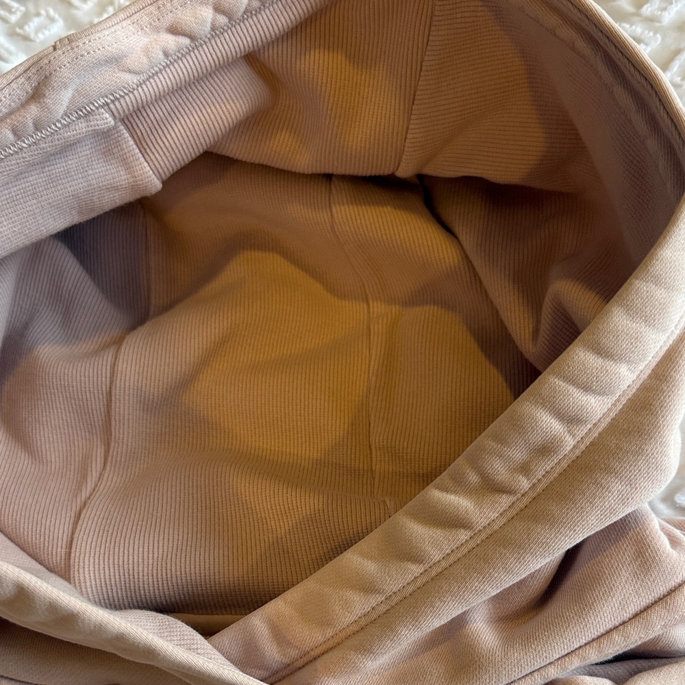 Lululemon  Washed Pale Pink oversized Hooded Sweatshirt XL - Picture 3 of 7